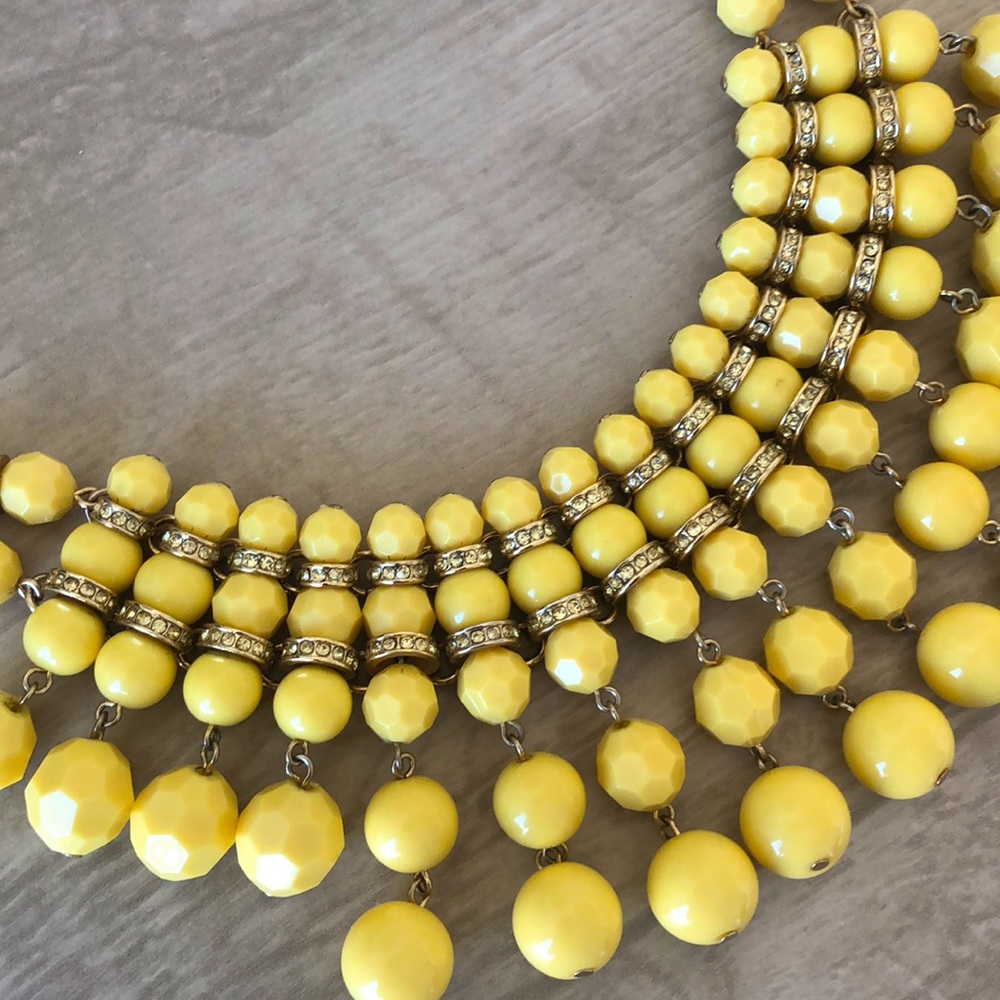 Gorgeous Yellow necklace from Banana Republic